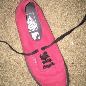 Red Vans